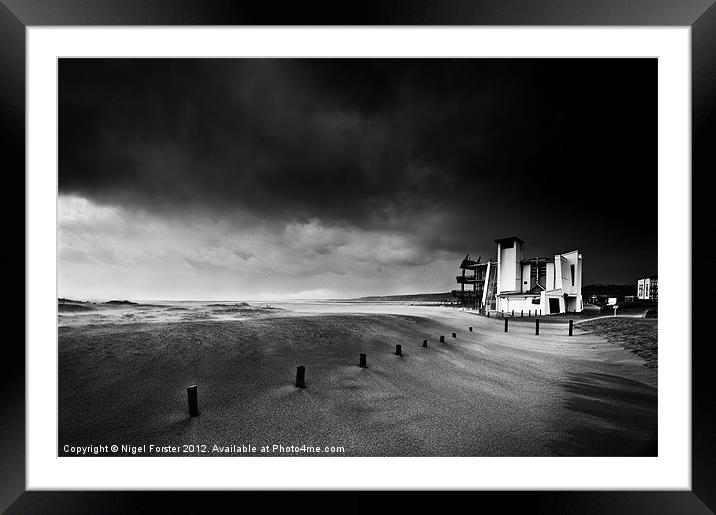 The visitor centre Llanelli Framed Mounted Print by Creative Photography Wales