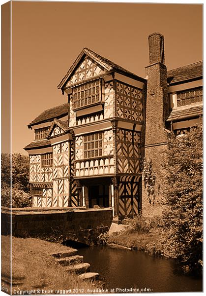 An Englishmans home is his castle Canvas Print by Brian  Raggatt