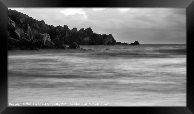 Golden Sands Framed Print by William AttardMcCarthy