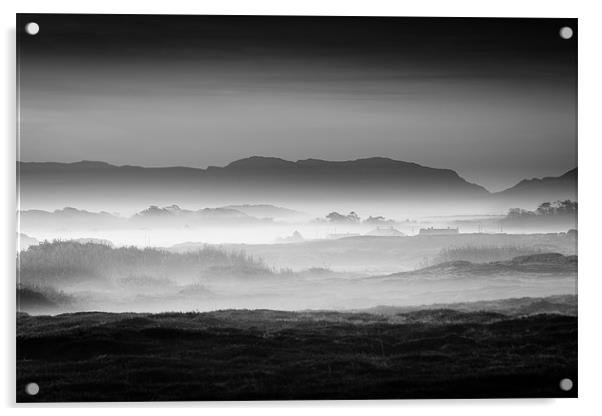Morning mist Acrylic by Orange FrameStudio