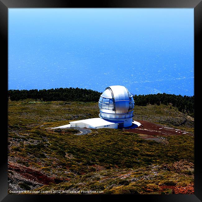 Largest Telescope Framed Print by Rachael Hood