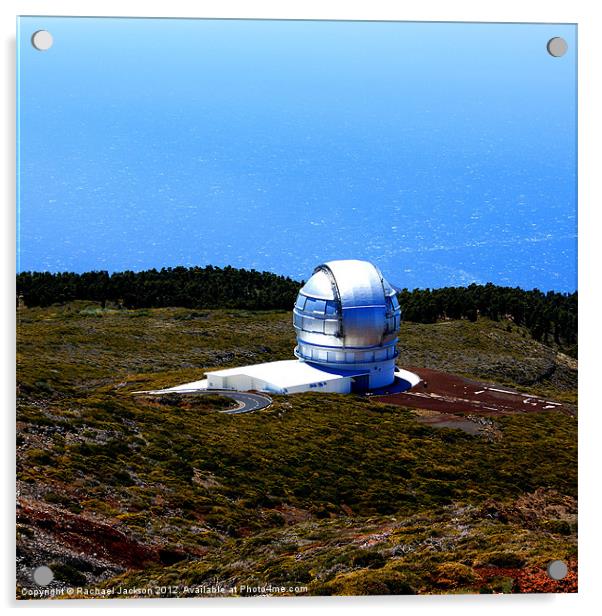 Largest Telescope Acrylic by Rachael Hood