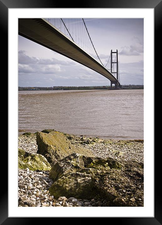 Humber Bridge Framed Mounted Print by Chris Walker