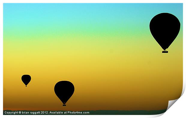 Up Up and Away Print by Brian  Raggatt