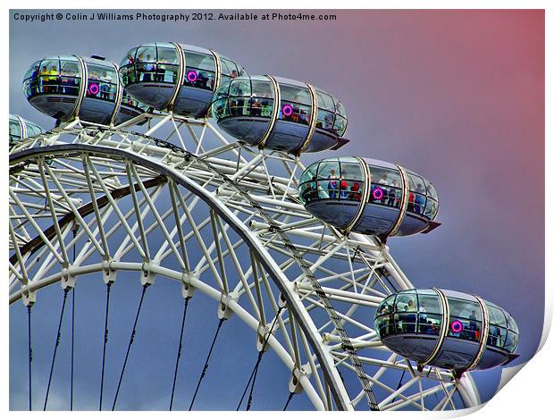 Eye Pods Print by Colin Williams Photography