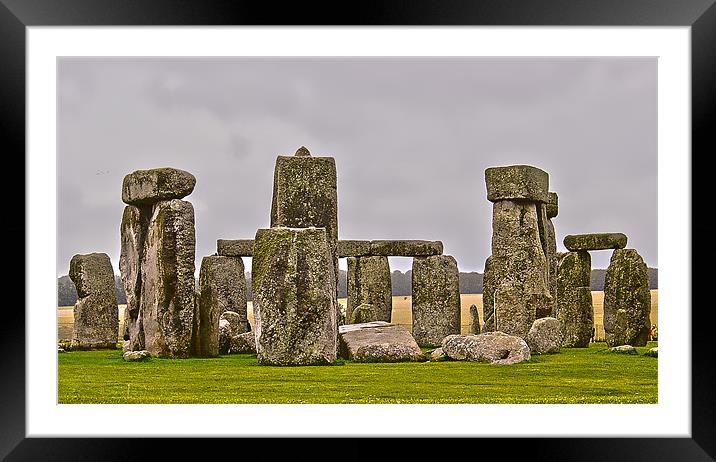 The Henge Framed Mounted Print by Rod Ohlsson