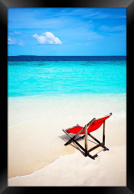 Relaxation Framed Print by Dave Wragg