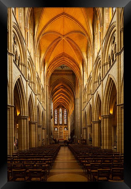 Truro Cathedral Framed Print by Thomas Schaeffer