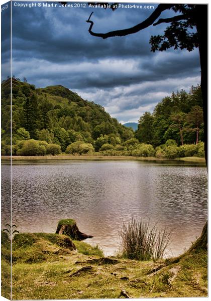 The Tarn Canvas Print by K7 Photography