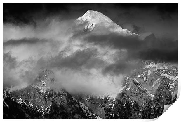 Kamnik Alps Print by Ian Middleton