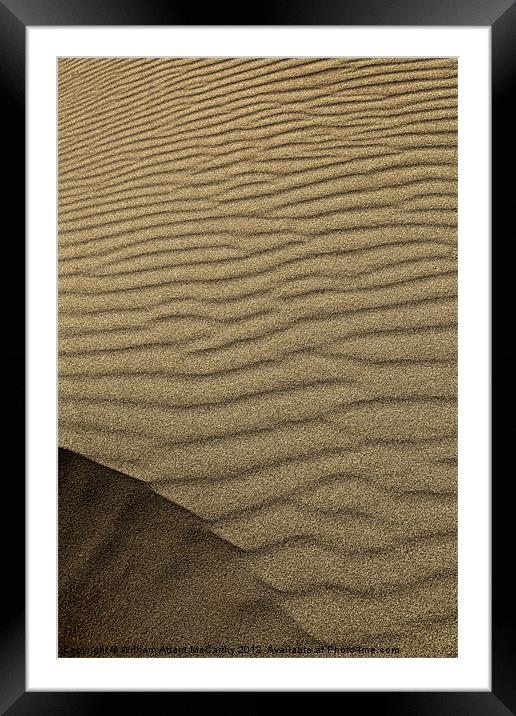 Dune Framed Mounted Print by William AttardMcCarthy