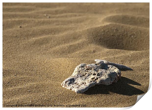 Sand and Stones Print by William AttardMcCarthy