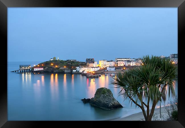 Tenby Harbour Framed Print by Paul Deverson