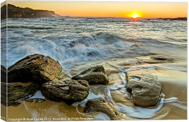 Morning Warmth Canvas Print by Mark Lucey