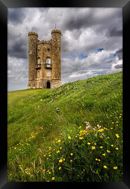 Broadway Tower, Worcestershire Framed Print by Stephen Mole