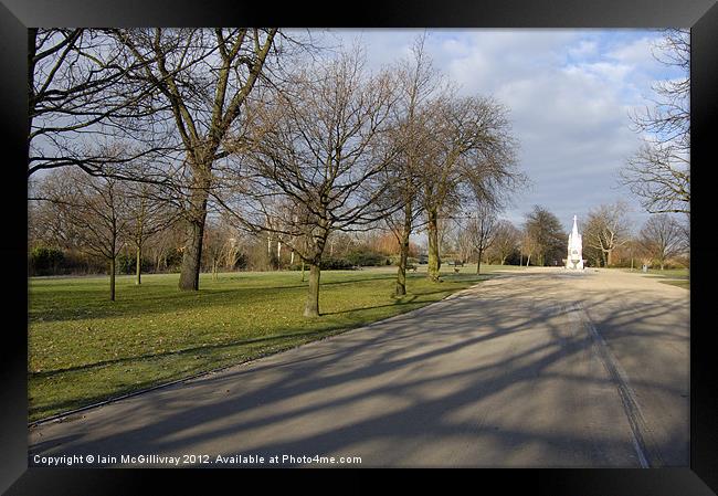 Regents Park Framed Print by Iain McGillivray