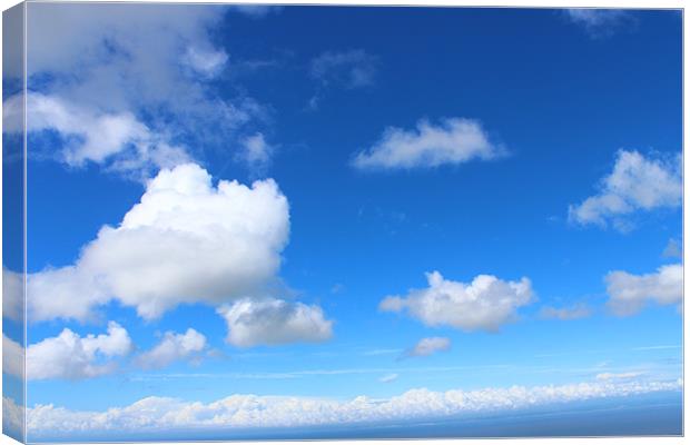 Vibrant Clouds Canvas Print by Ben Robinson