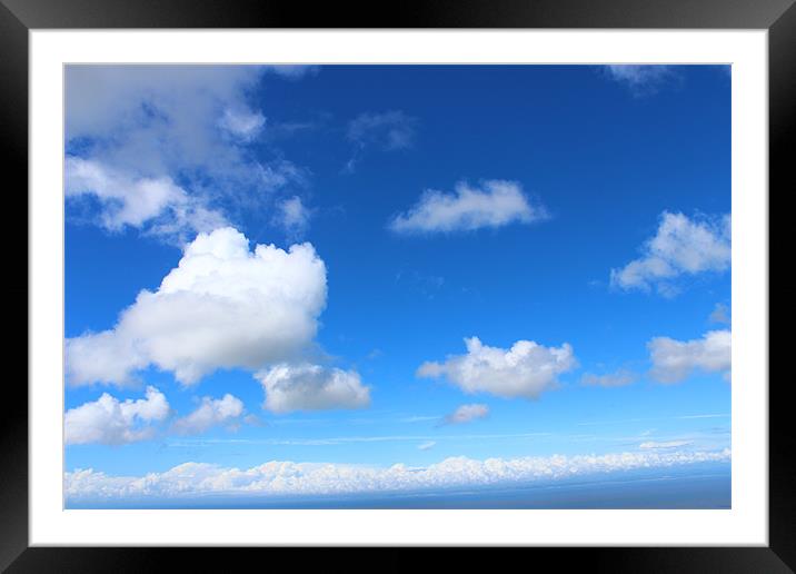 Vibrant Clouds Framed Mounted Print by Ben Robinson