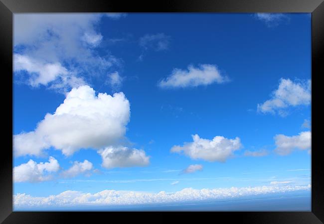 Vibrant Clouds Framed Print by Ben Robinson