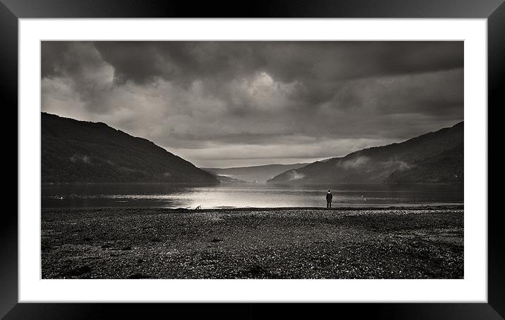 Tranquil Loch Long Framed Mounted Print by Paul Holman Photography
