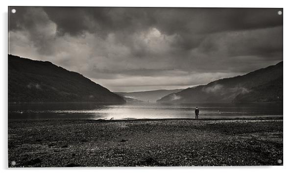 Tranquil Loch Long Acrylic by Paul Holman Photography