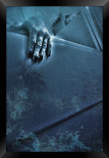 Blue Murder Framed Print by Dawn Cox
