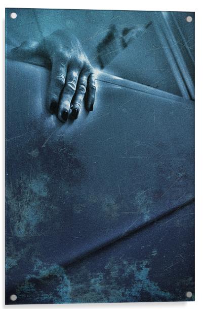 Blue Murder Acrylic by Dawn Cox