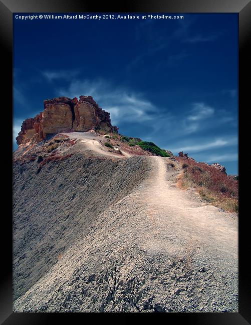 Dunes Framed Print by William AttardMcCarthy