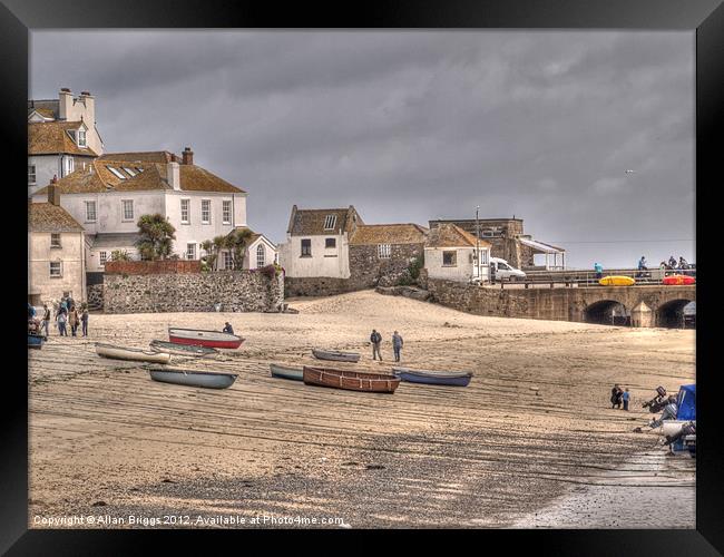 St. Ives, Cornwall Framed Print by Allan Briggs