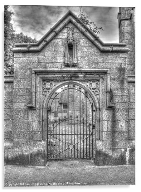 St. Ives Parish Church Acrylic by Allan Briggs