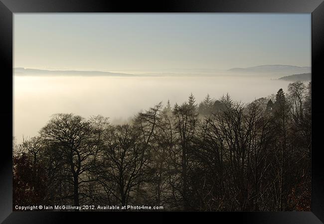 Campsie Glen Framed Print by Iain McGillivray