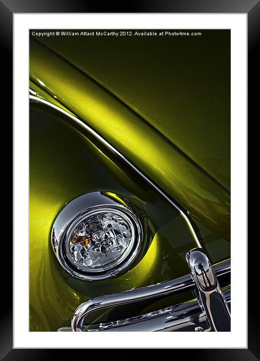 Eye of the Beetle Framed Mounted Print by William AttardMcCarthy