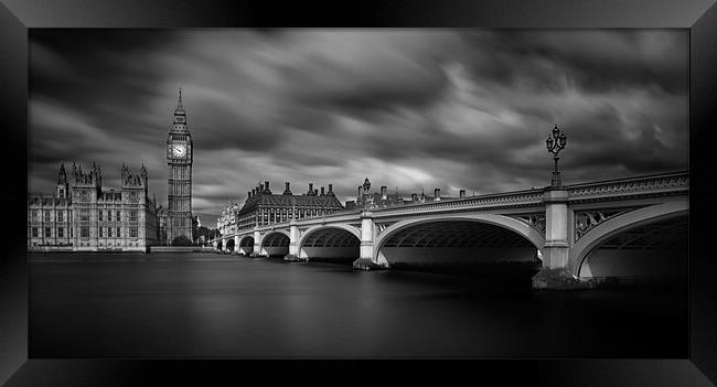 Storm Over London Framed Print by Jason Carter