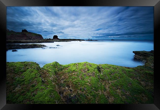 Dunbar Coast Calm Framed Print by Keith Thorburn EFIAP/b