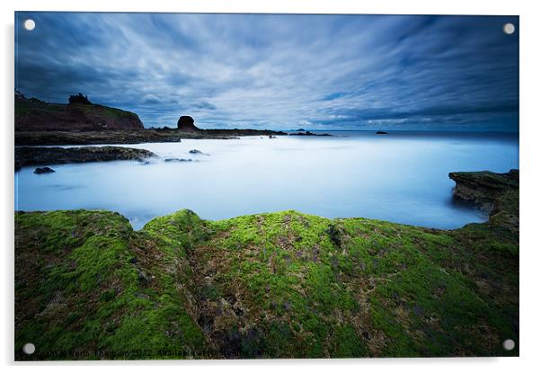Dunbar Coast Calm Acrylic by Keith Thorburn EFIAP/b