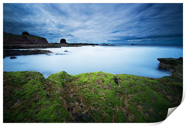 Dunbar Coast Calm Print by Keith Thorburn EFIAP/b