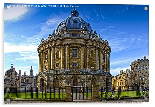 The Radcliffe Camera Acrylic by Christopher Kelly