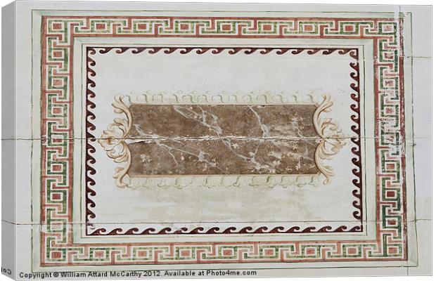 Roman Frame Canvas Print by William AttardMcCarthy