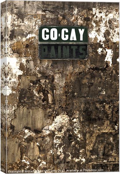 Go Gay Canvas Print by William AttardMcCarthy