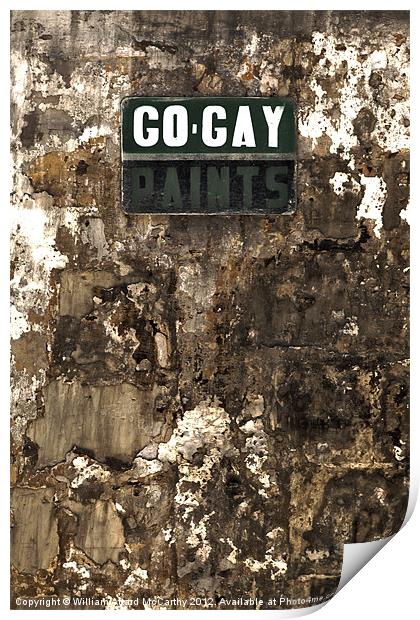 Go Gay Print by William AttardMcCarthy
