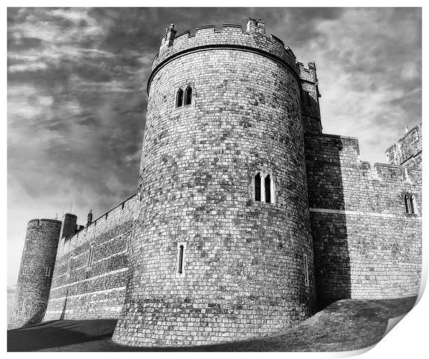 Walls of Windsor Print by Mary Lane