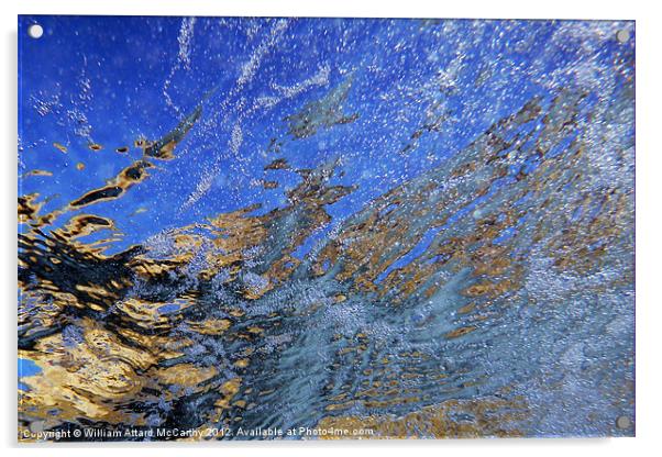 Marine Abstract Acrylic by William AttardMcCarthy