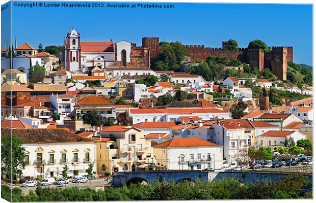 Silves, Algarve, Portugal Canvas Print by Louise Heusinkveld