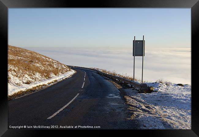 The Crow Road Framed Print by Iain McGillivray