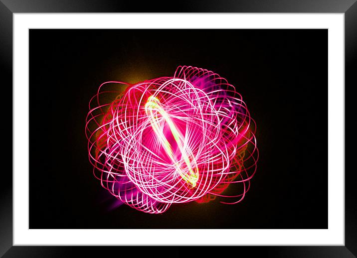 Abstract Spyro Framed Mounted Print by Andrew Vernon