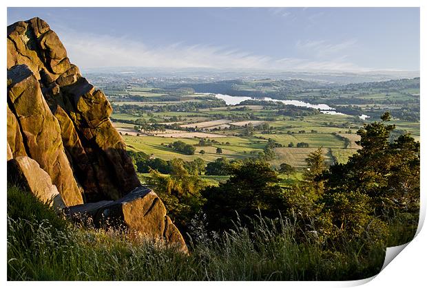The Roaches Print by Pam Sargeant