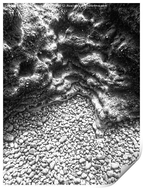 Seabed Pebbles Print by William AttardMcCarthy