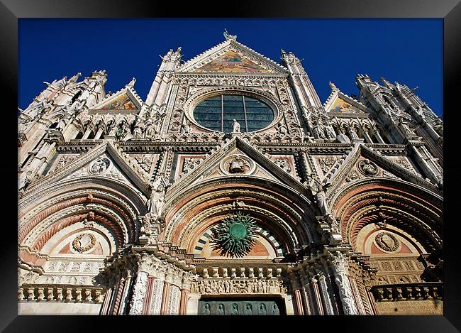 Siena Cathedral Framed Print by Mary Lane