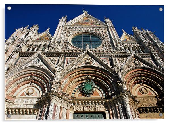 Siena Cathedral Acrylic by Mary Lane