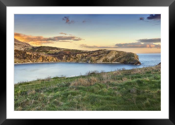 Land of the Dinosaur Framed Mounted Print by Jennie Franklin